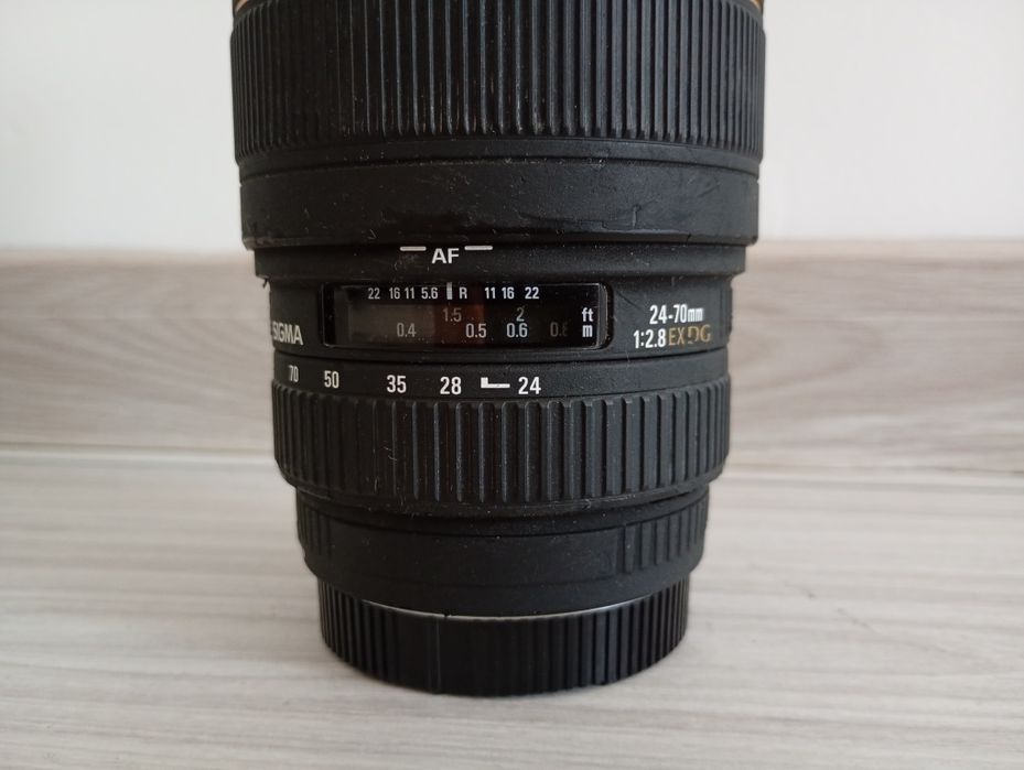 Obiectiv Sigma EX DG 24-70mm F2.8 Canon EF