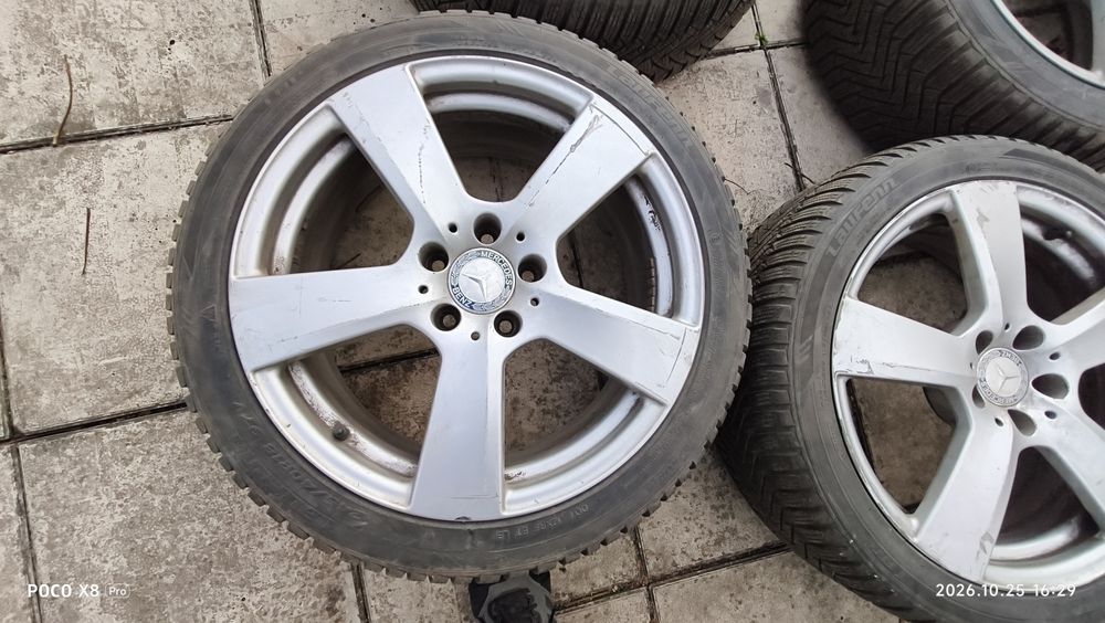 Джанти 18" за Мерцедес W212 с зимни гуми