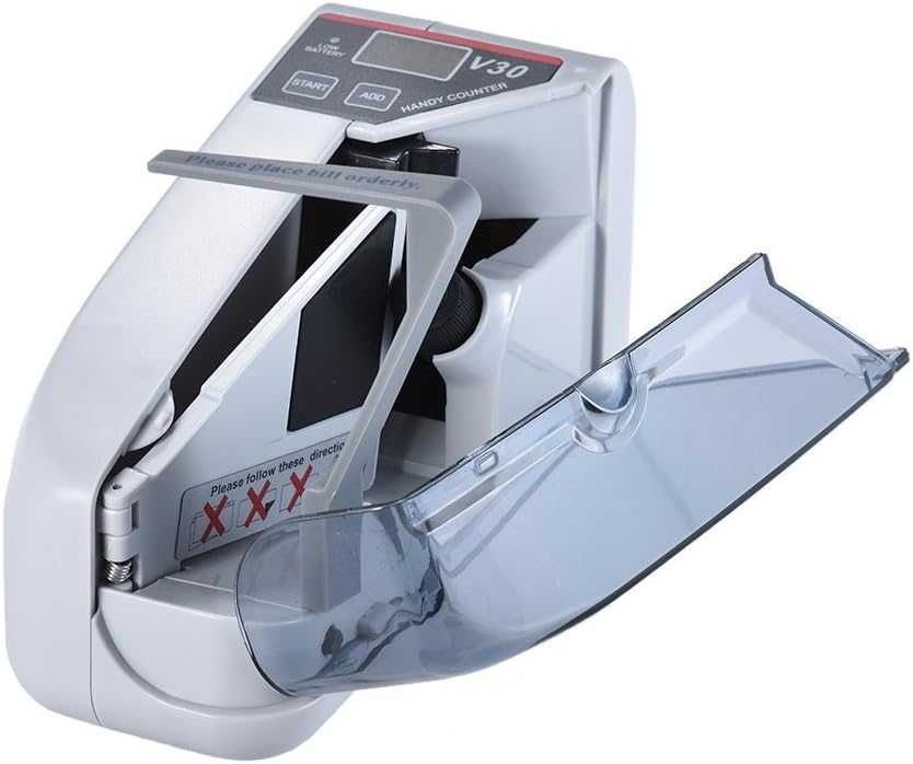 Машина за броене и разпознаване на банкноти FLYINGQIN V30 долари, евро