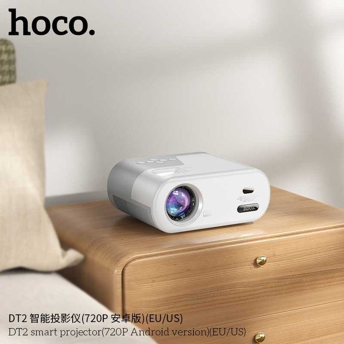 Hoco DT2 Smart Умный проектор (версия Android 720P Full HD) (US/ЕС)