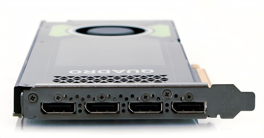 Quadro P4000 8GB GDDR5 4 x DisplayPort
