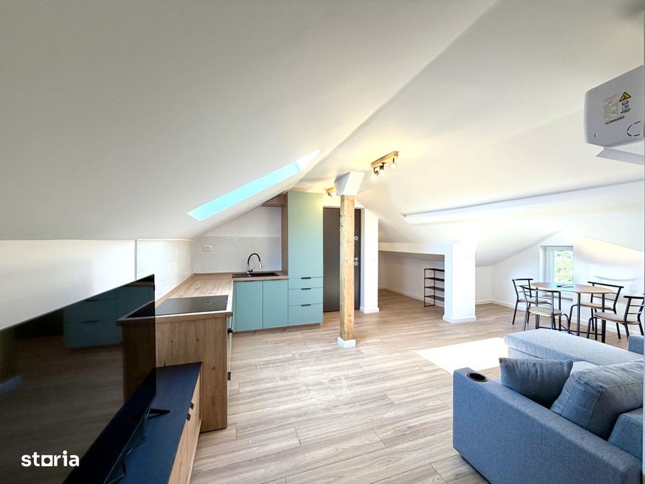 Apartament 50 mp etaj 3 finisat, mobilat, utilat deasupra Tribunalului