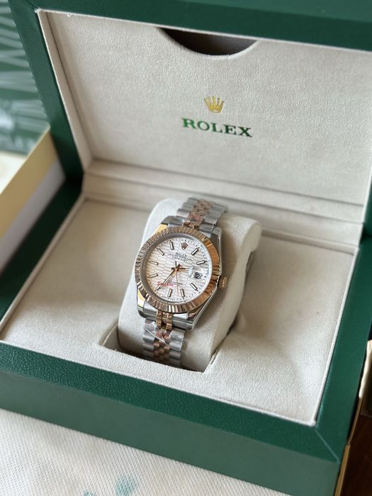 Rolex Datejust White Motif 41 mm