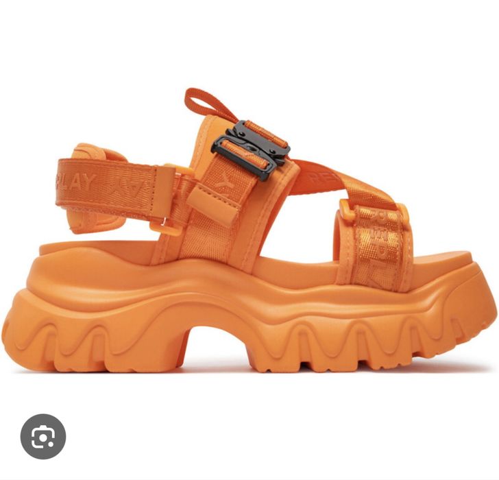 Оранжеви Сандали Replay GWSA6 - оригинални