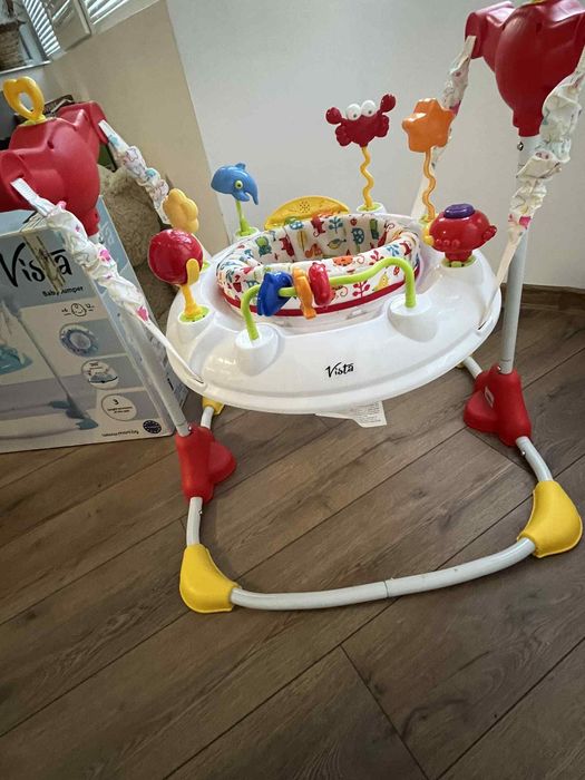 Moni Бънджи за бебе Vista бяло