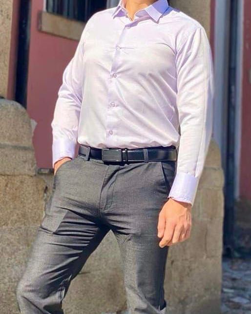 Мъжки официален панталон и риза