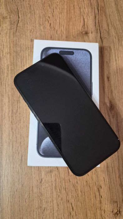 Iphone 15pro blue titanium