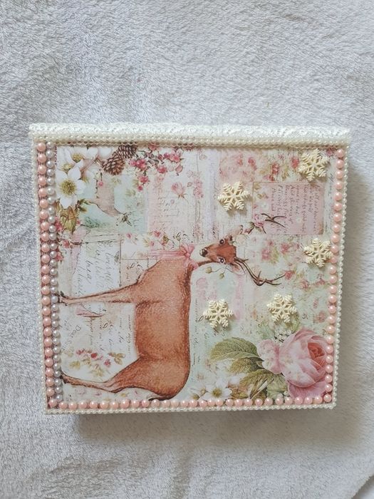 Album foto scrapbook "Pink Christmas"