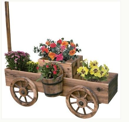 Suporturi pentru flori din lemn diferite accesorii pentru gradina