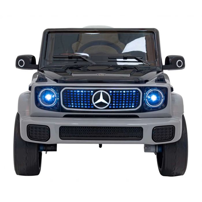 Masina electrica pentru copii Mercedes G, EQG, G63, Silver, 4x4, 120cm