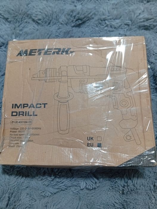 Mașină de găurit cu percuție Meterk Z1JE-KK104-13, 850W, Nouă la cutie