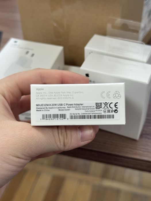 Адаптер apple 20w