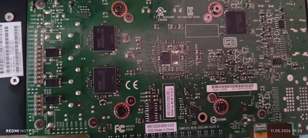 Видео карта quadro k4000