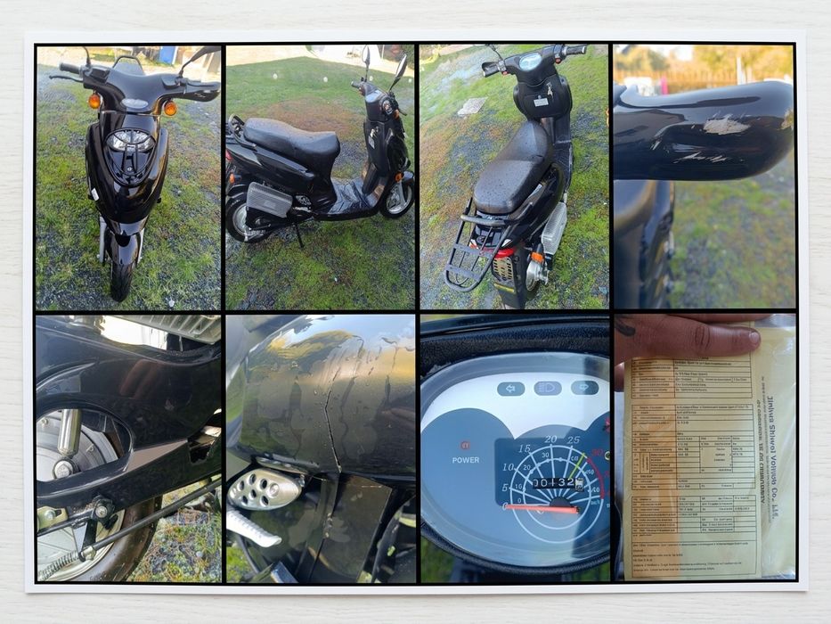 Două Elektromoped (Scuter Electric)