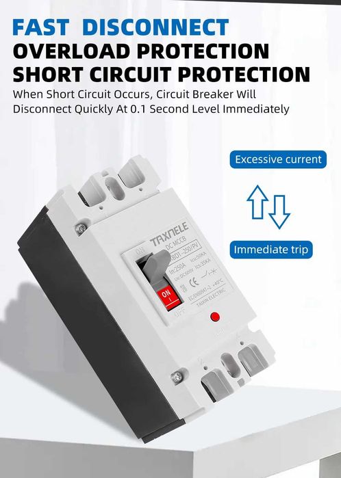 Vând întrerupător de circuit TAXNELE TXBD1 125A