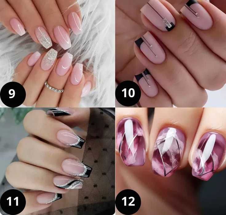 Press on - изкуствени нокти 24 бр. + лепило