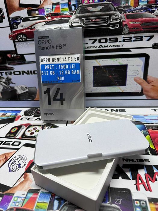 OPPO RENO14 FS 5G / NOU / 512 GB / 12 GB RAM / CreativAmanet