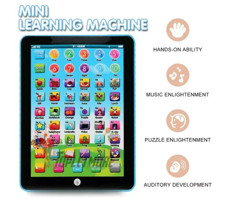 Образователен таблет Звук Мелодии Математика