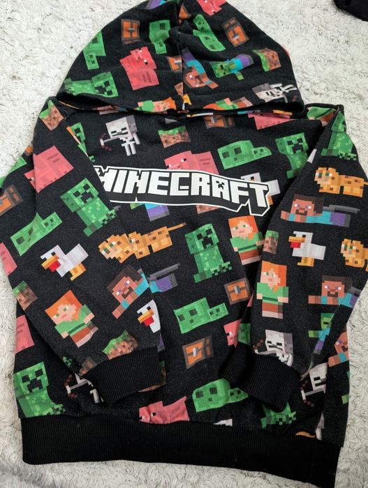 Set hanorace H&m, 122/128, Minecraft și Sonic