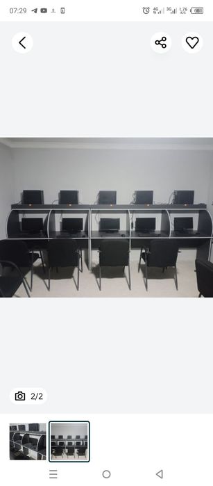 Кампютер уйинлари учун 5 кишилик столлар