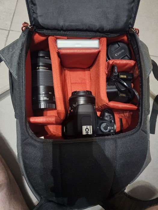 Pachet  canon 1200d + obiective