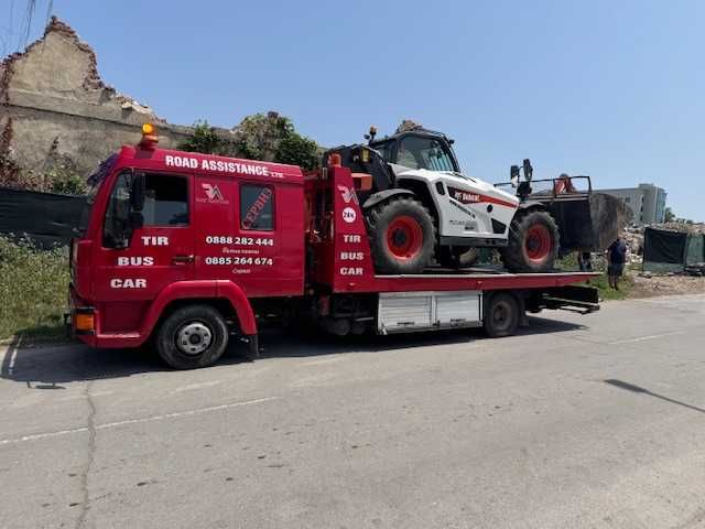 Транспорт на Мотокари, Багери, Товари, Земеделска и Строителна Техника