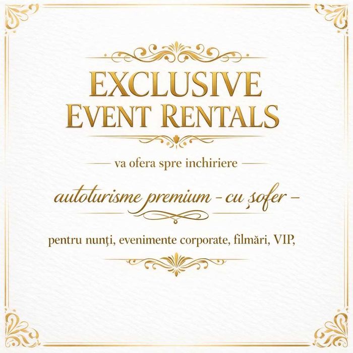 Inchiriez Auto Evenimente Mercedes G Class, BMW X6 M, Porsche Panamera