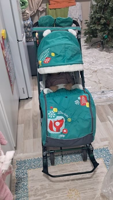 Продам санки коляску