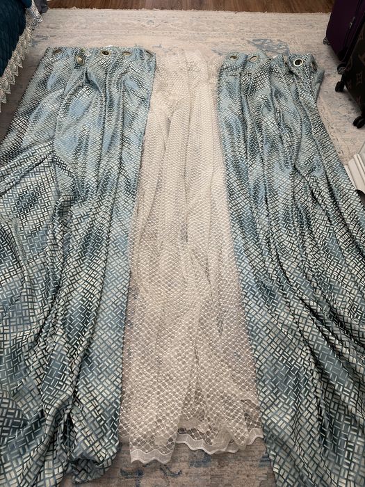 Штор и тюль в отличном состоянии