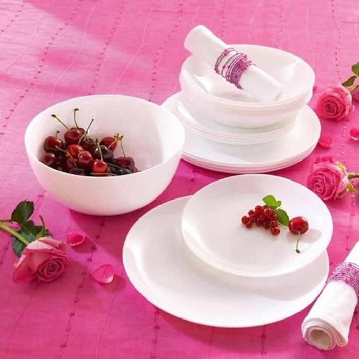 Елегантен и издръжлив сервиз за хранене от 19 части Luminarc Diwali Gr