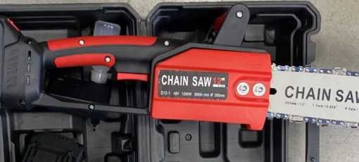 НЕМСКИ 12 Инчов Електрически Верижен Трион + Подарък ЛЕД ФЕНЕР