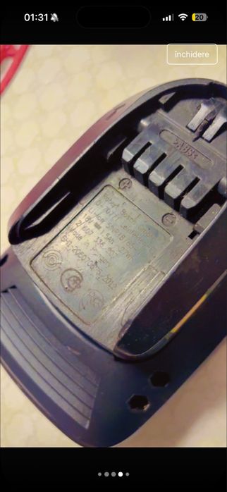 Incarcator cu baterie bosch AL2215CV