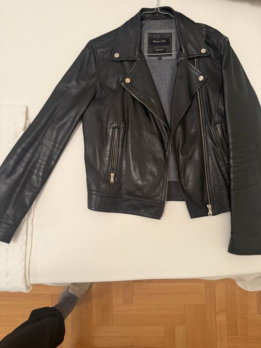 Кожено яке Massimo Dutti