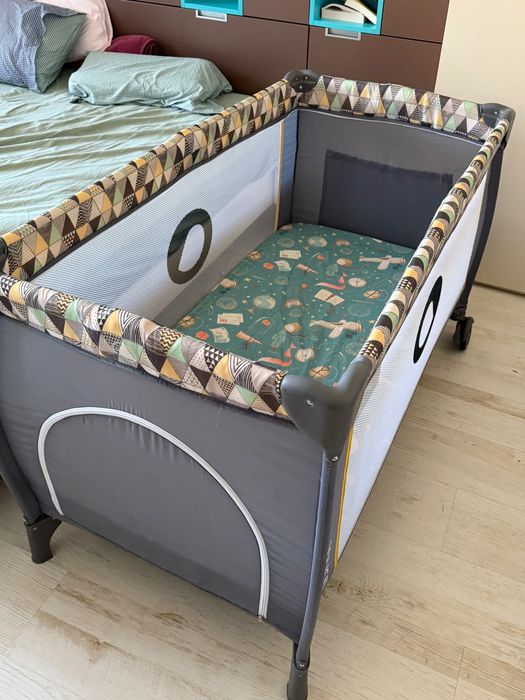 Бебешка кошара + матрак с алое вера