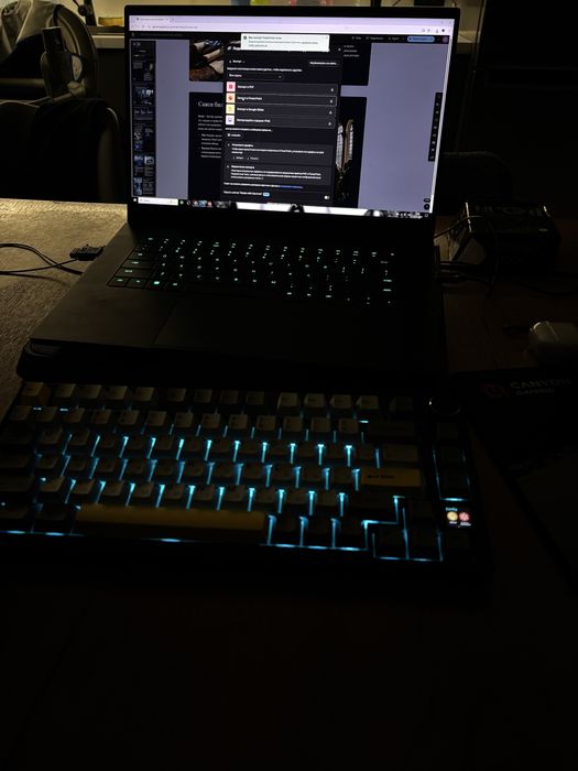 Razer blade 15 14-ядро/20поток і7-RTX-3060