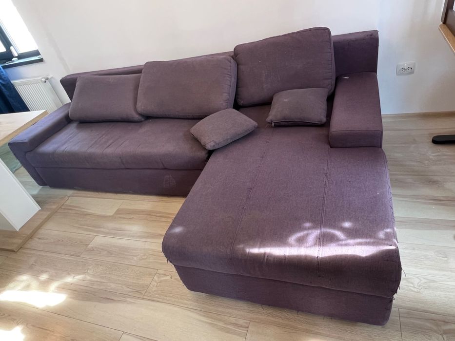 Canapea extensibila coltar