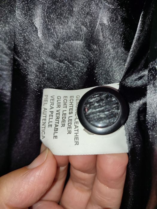 Geaca  piele naturala damă m XL