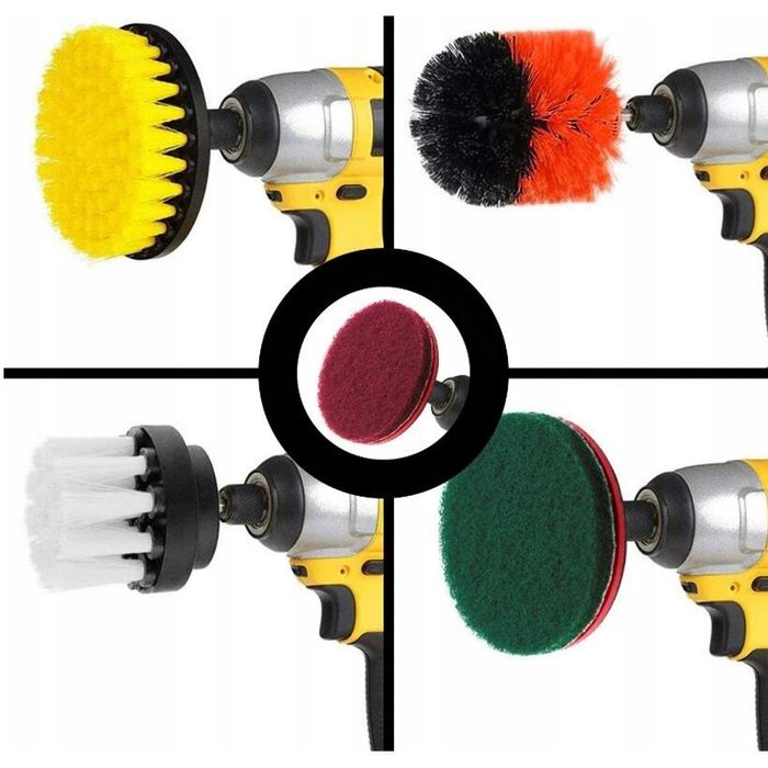 Set perii pentru curatare, 1/4" 11 piese, Verke