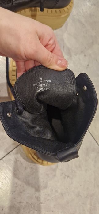 Ghete femei NOI din piele marimea 38