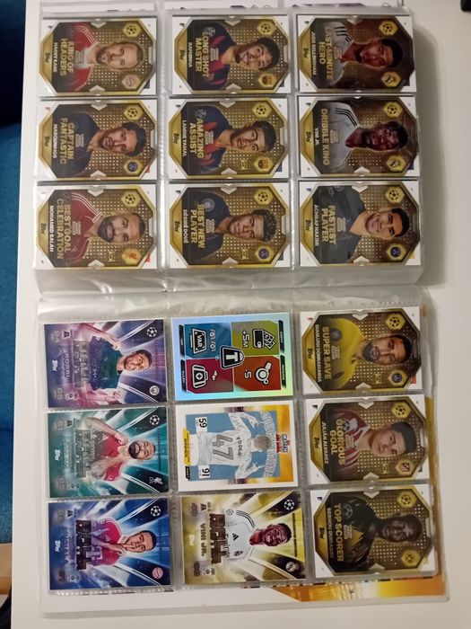 Продавам Match attax 25 26 нови карти