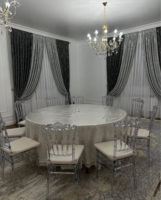 Аренда стол стуля с посуды.