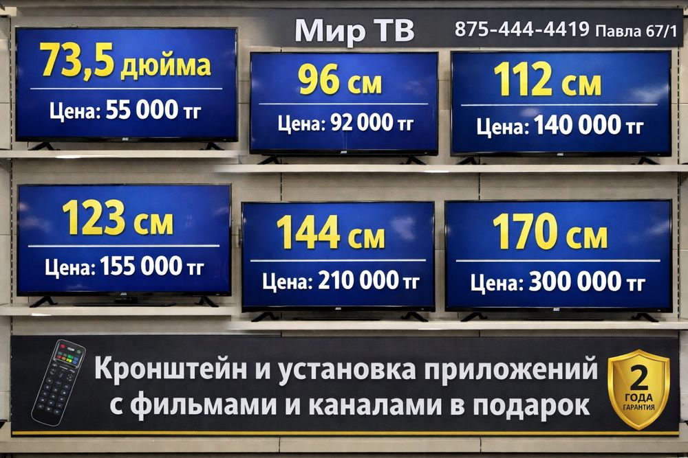 Телевизоры со склада.