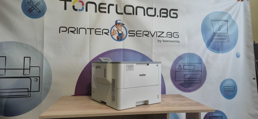 Лазерен принтер Brother HL-L6400DW | Висок клас | WiFi + LAN | Duplex | Гаранция 12 месеца