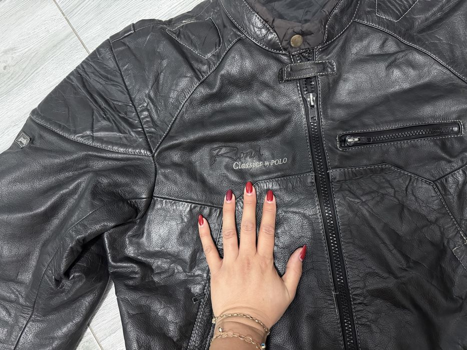 Geaca moto piele classics by polo road