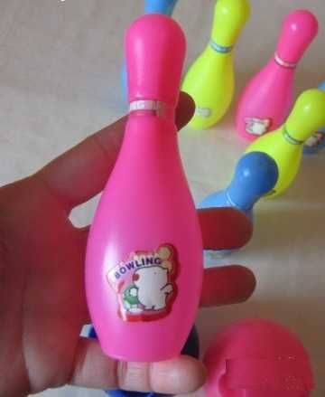Мини кегли с две топки