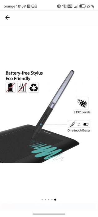 Tableta grafica HUION H610PRO V2 USB, Negru