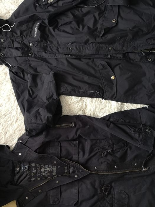 Geaca Gant parka si Didriksons storm system parka, alte produse cop