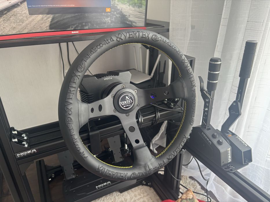 Moza r5 комплект с кокпитом