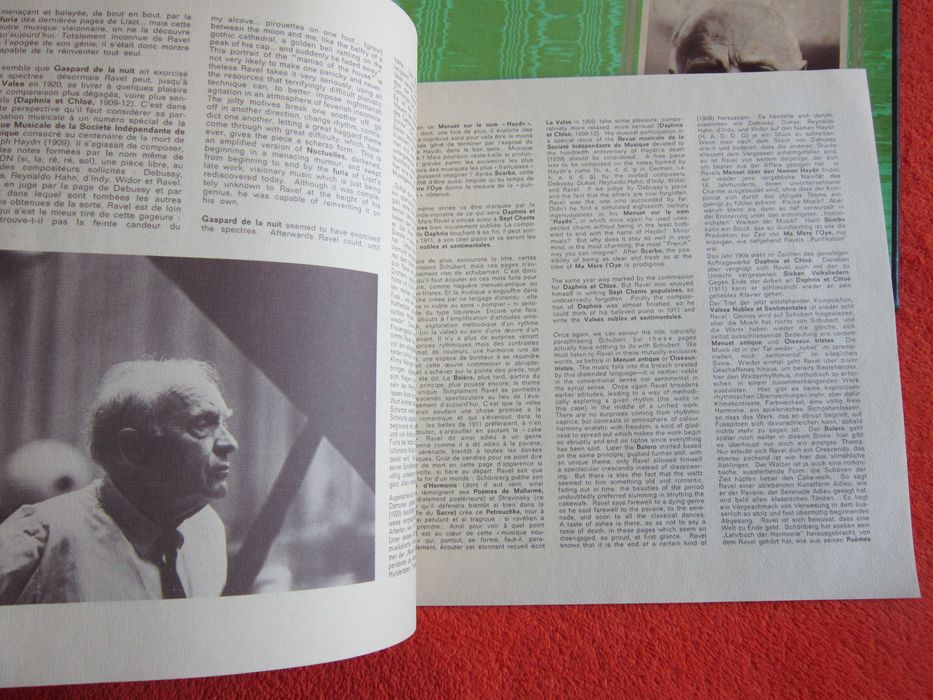 vinil rar Robert Casadesus Interprete Ravel: L'oeuvre Pour Pian 1972