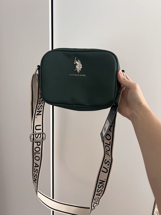 Оригинальная сумка от U.S. Polo Assn. с этикеткой